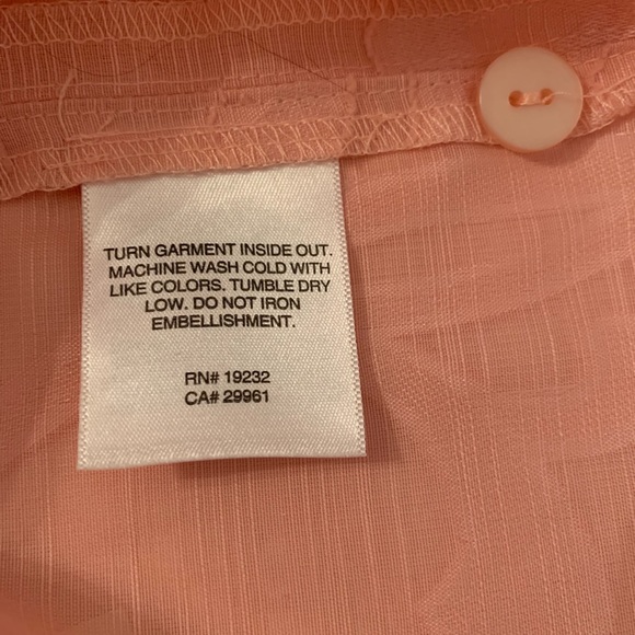 Alfred Dunner 3/4 length sleeve burnout 2 for 1 - Picture 6 of 6